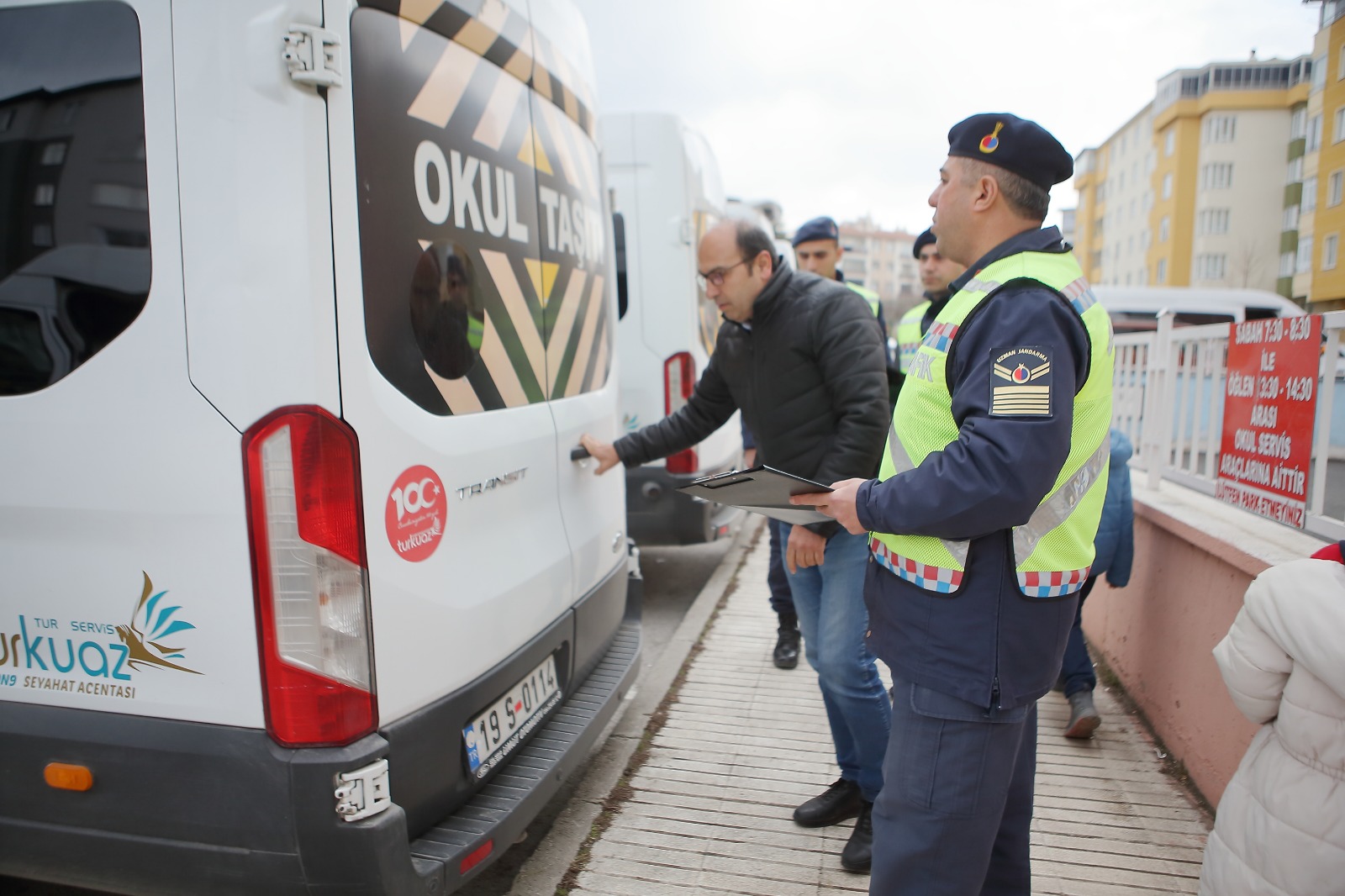 14 Okul Servis Aracı Trafikten Men Edildi - Çorum Haber Gazetesi