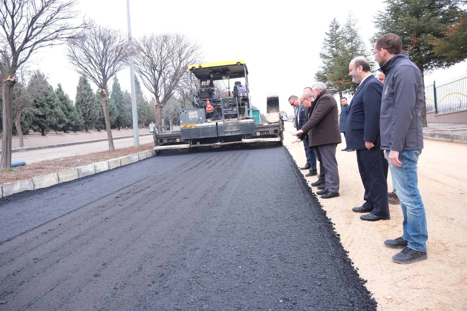 Organize Sanayi’ye  1700 ton yeni asfalt