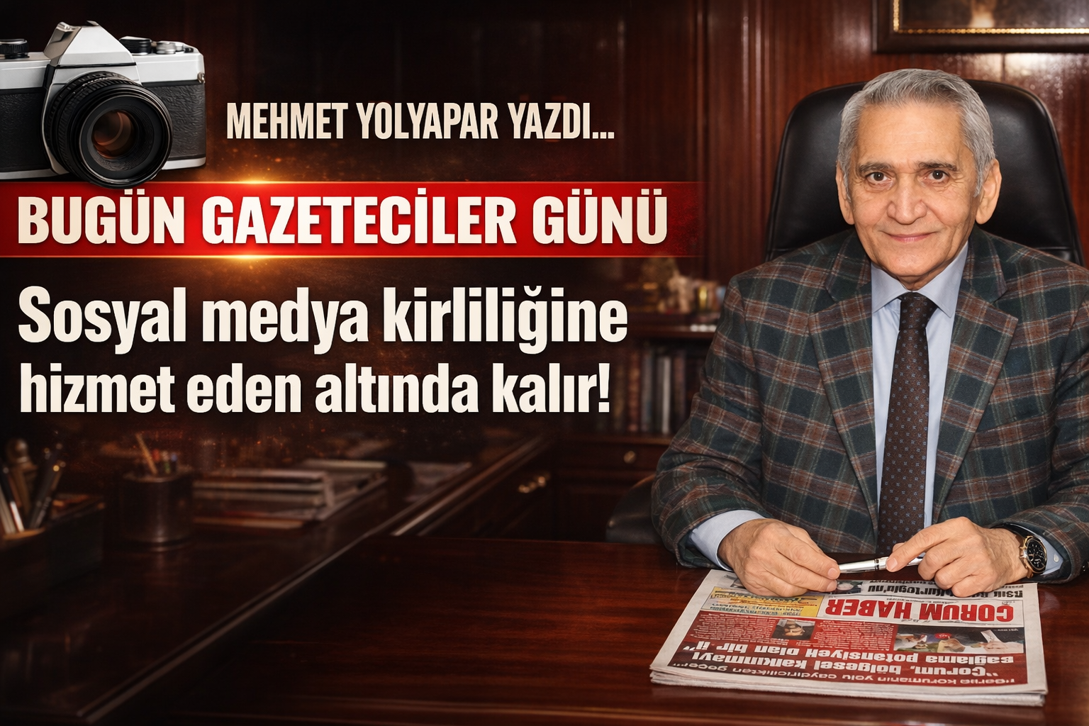 Sosyal medya kirliliğine hizmet eden altında kalır!