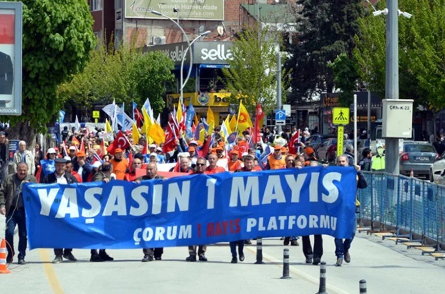 Çorum’da 1 Mayıs öncesi trafik düzenlemesi