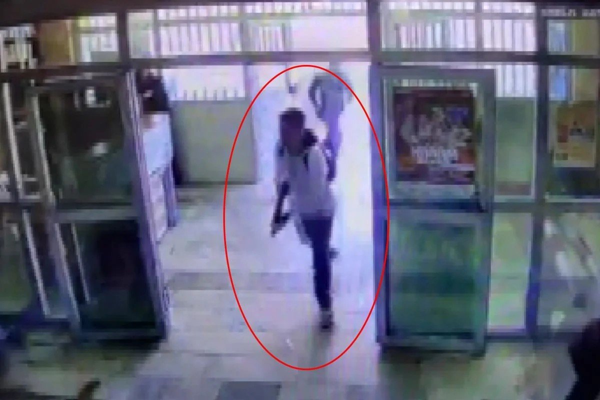 Okul baskınının görüntüleri ortaya çıktı