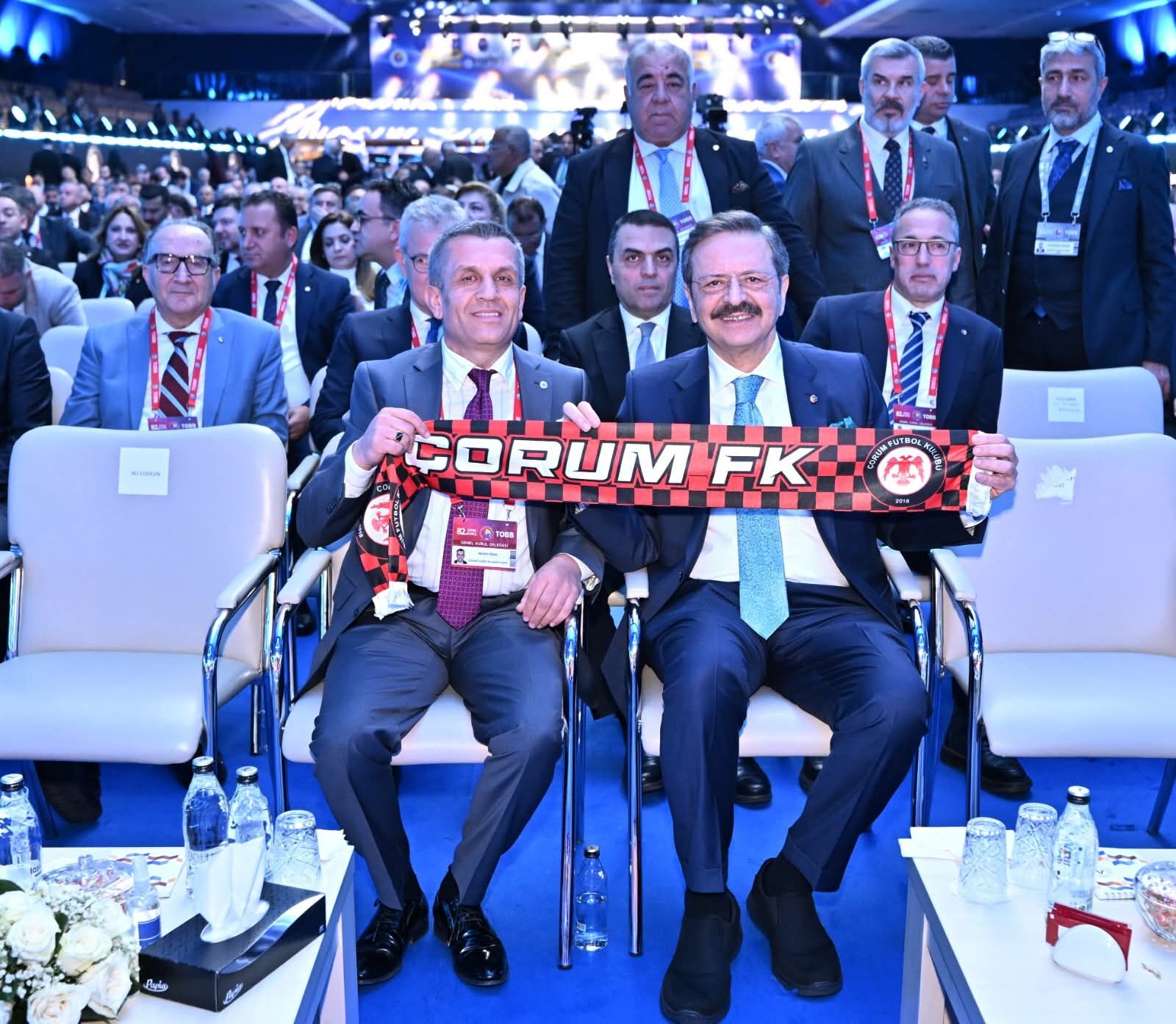 TOBB BAŞKANINA ÇORUM FK ATKISI