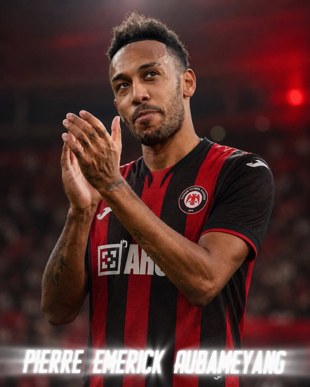 Çorum Fk Dünyaca Ünlü Yıldız Golcü Pierre Aubameyang Ile Ciddi Şekilde Ilgileniyor Marsilyanın