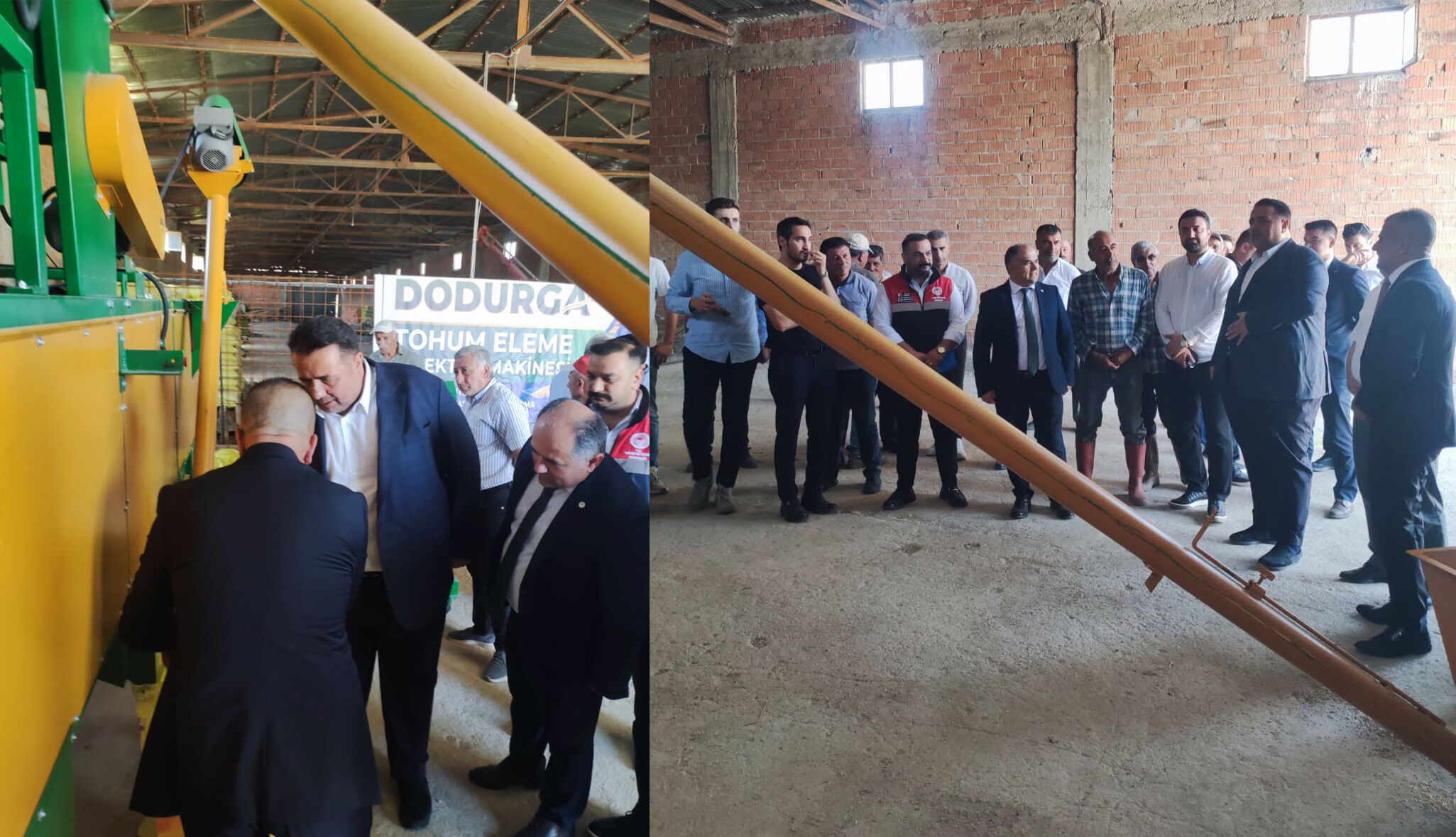 Dodurga’da tohum eleme  tesisi hizmete girdi
