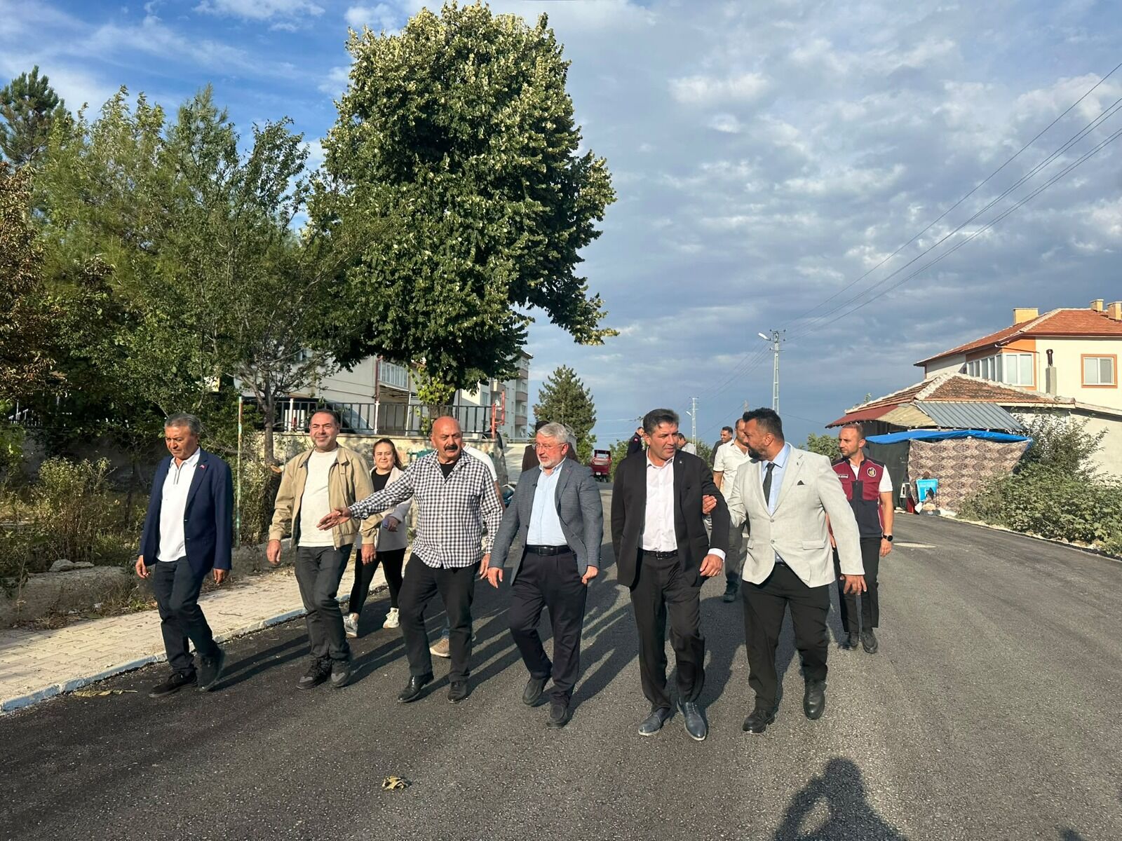 Ortaköy’de yollar yenileniyor