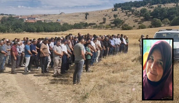 Kene sebebiyle hayatını kaybeden  kadın toprağa verildi