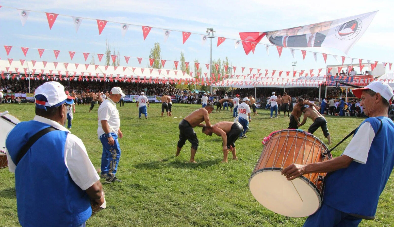 Kırkpınar pehlivanları Sungurlu’da kapışacak
