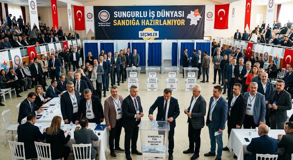 Sungurlu iş dünyası sandığa gidiyor