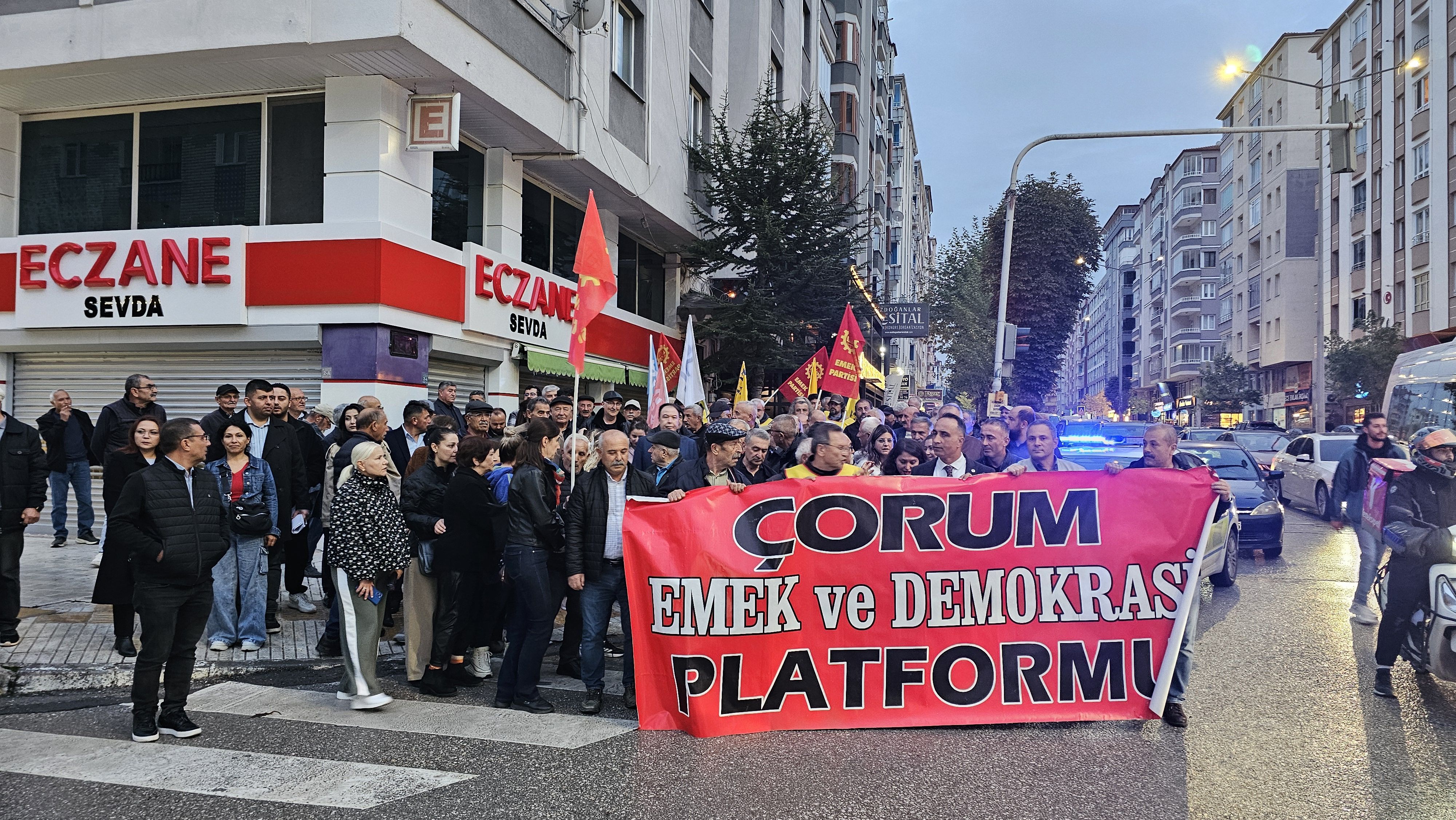 Çorum’da Halk TV’ye kayyum atanmasına tepki