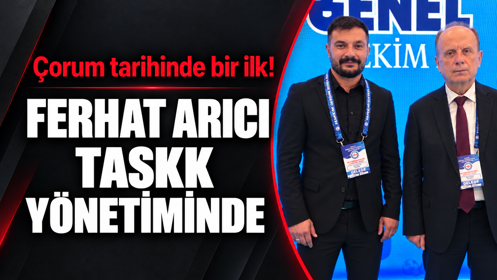 Çorum tarihinde bir ilk: Arıcı TASKK yönetiminde
