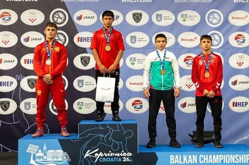 Yusuf Eren Koçak Balkan üçüncüsü