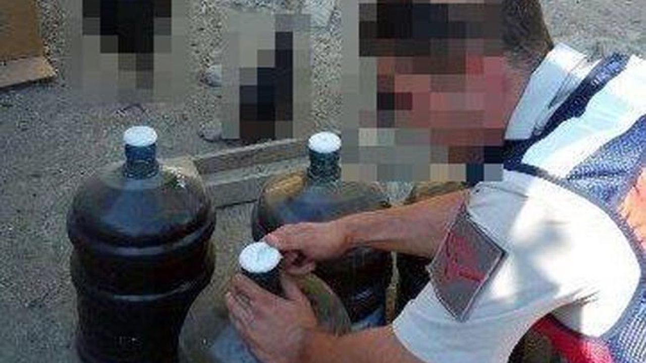 Jandarma'dan kaçak içki operasyonu