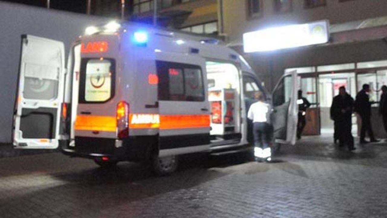 Elektrik akımına kapıldı