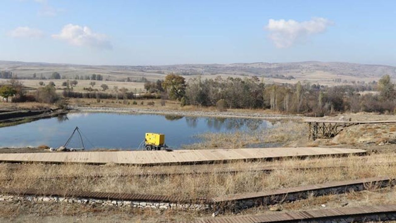 Hitit Gölpınar Barajı’nda peyzaj yüzde 90’a ulaştı