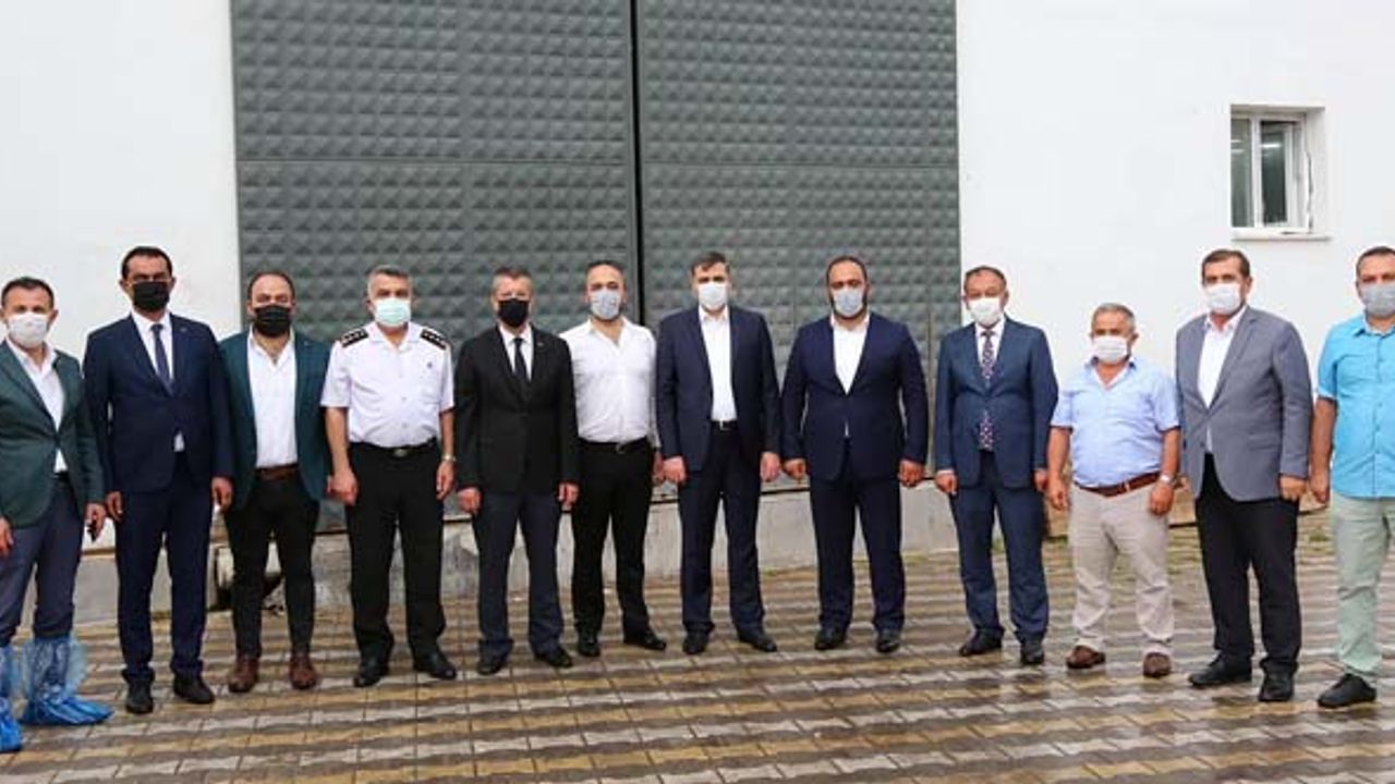 OLG Hayvancılık Et Kombinası’na protokolden ziyaret