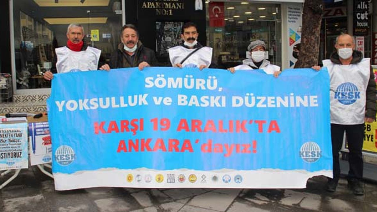 “Emekten ve halktan yana bütçe istiyoruz”            