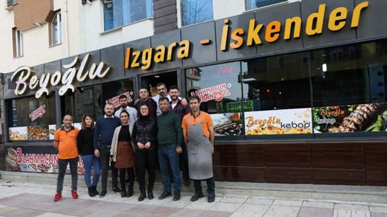 Beyoğlu Kebap, turizm öğrencilerini yetiştiriyor