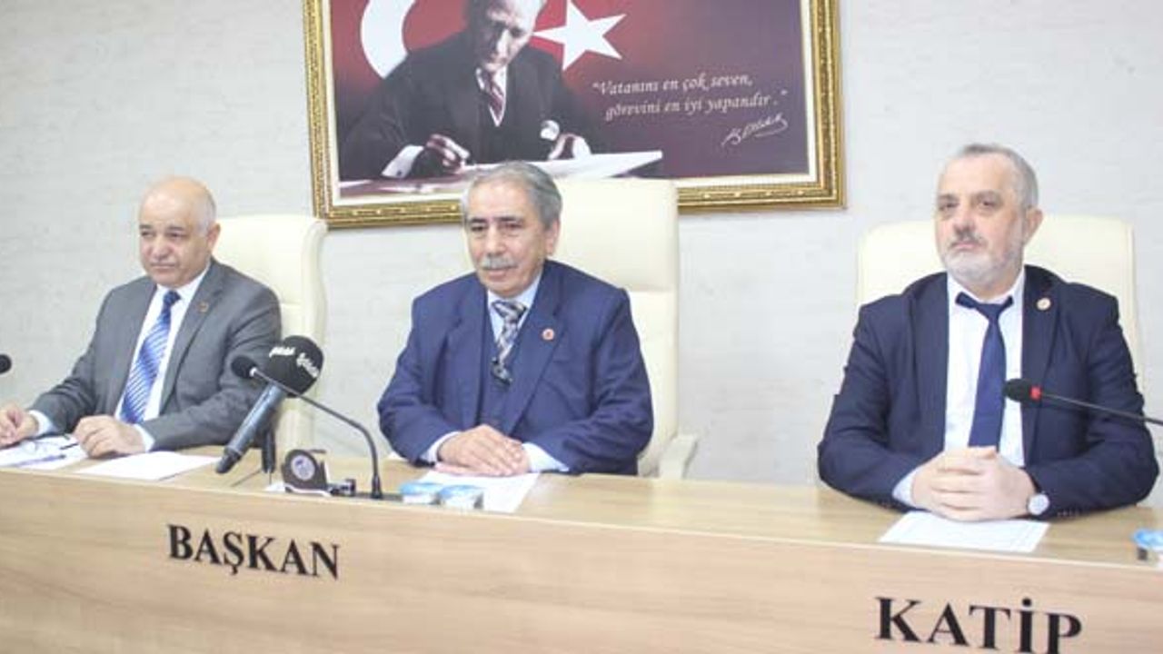 İl Genel Meclisi Mart mesaisi başladı