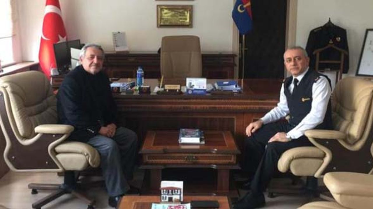 Karabük İl Jandarma Komutanı, hemşehrimiz Gümüş’ü ziyaret 