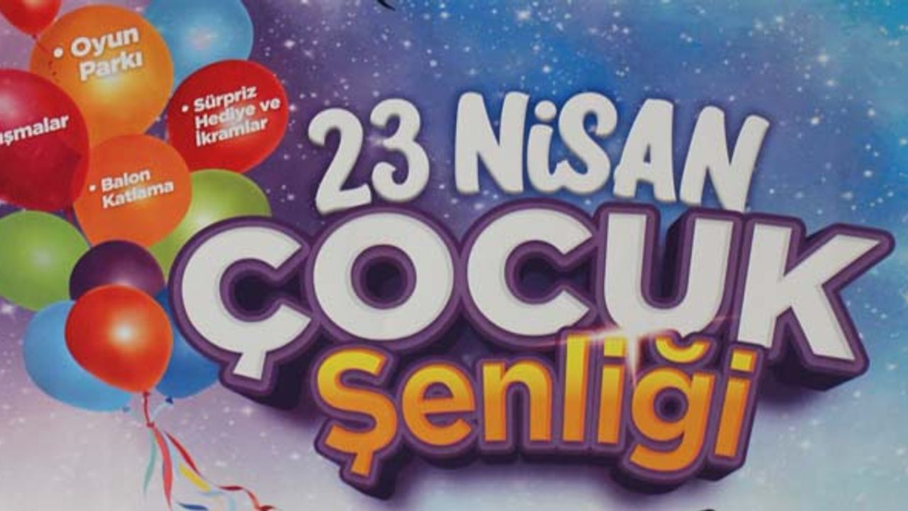 Belediye’den 23 Nisan Çocuk Şenliği