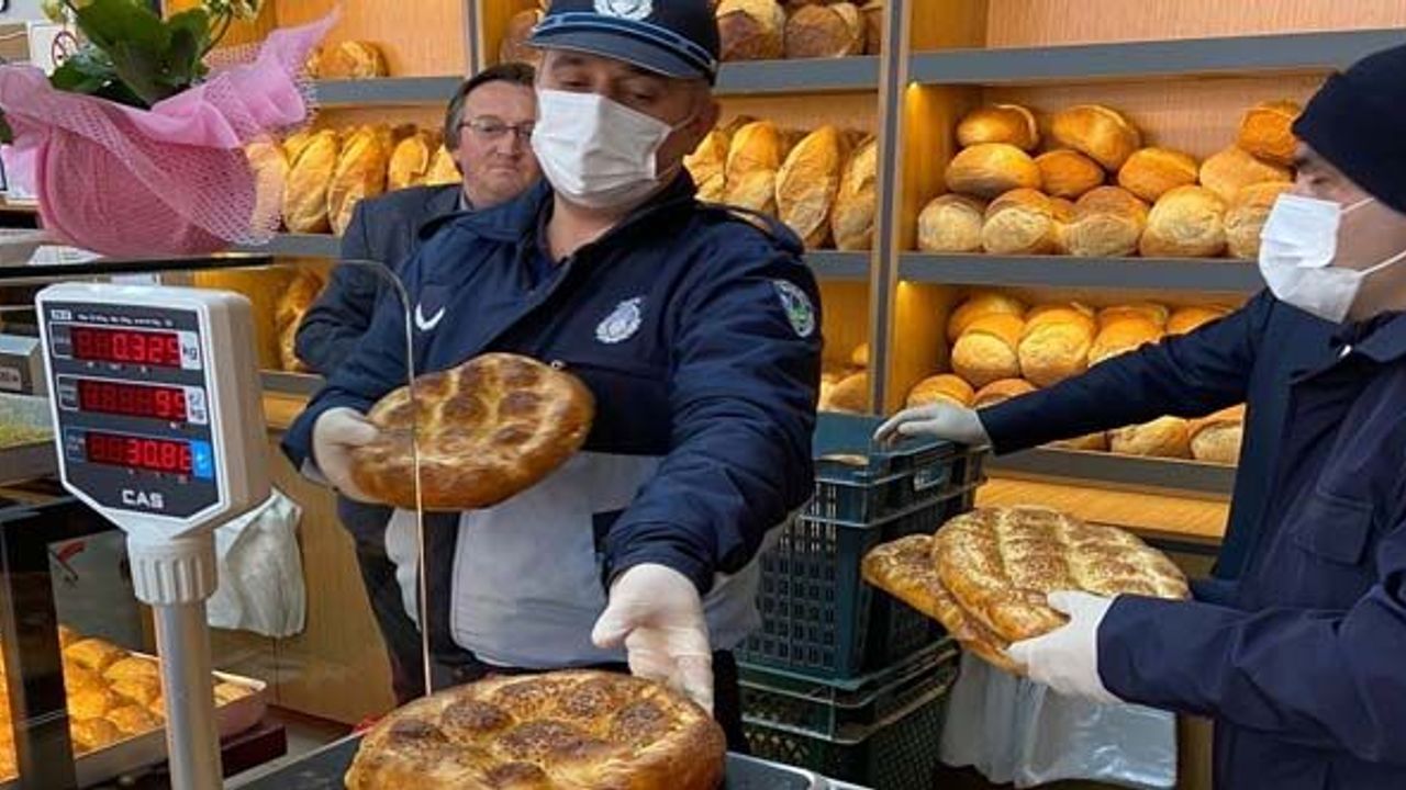 Sungurlu'da zabıta ekipleri fırınları denetledi