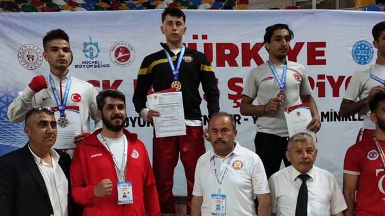 Enes Duman Türkiye şampiyonu
