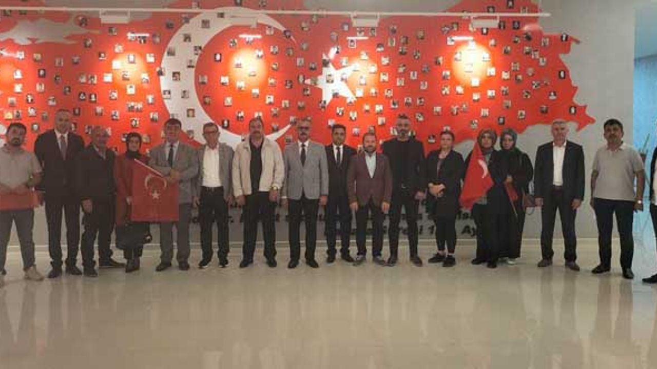 Ahlatcı, şehit ailelerini ve gazileri unutmadı