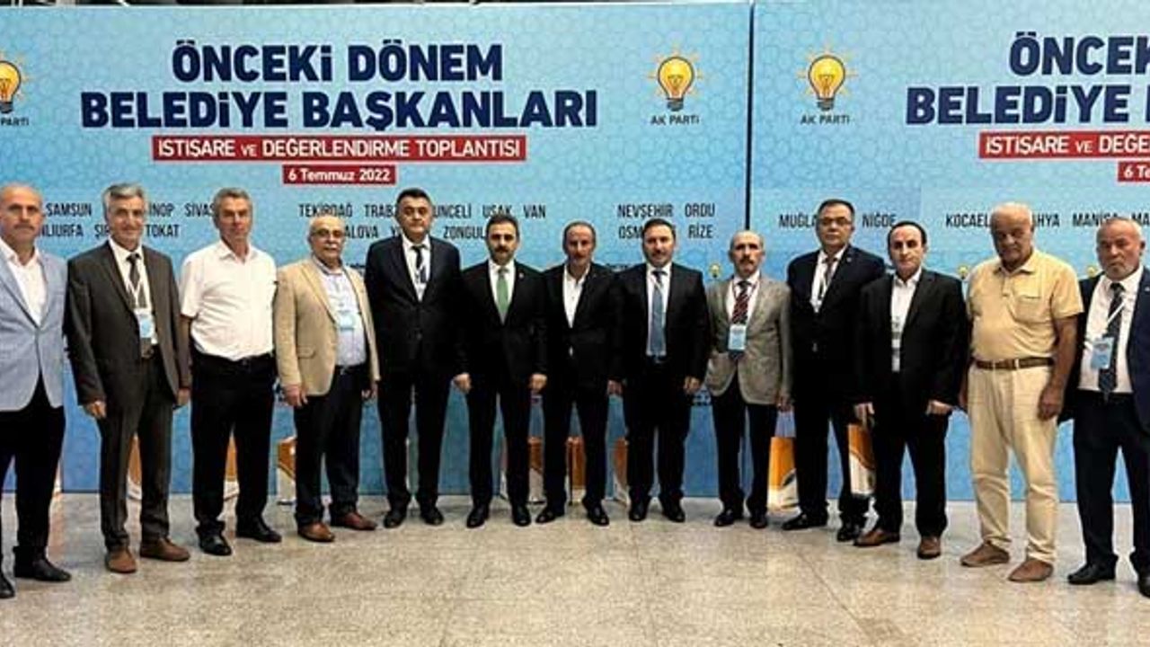 Eski Dönem Belediye Başkanları Ankara’da