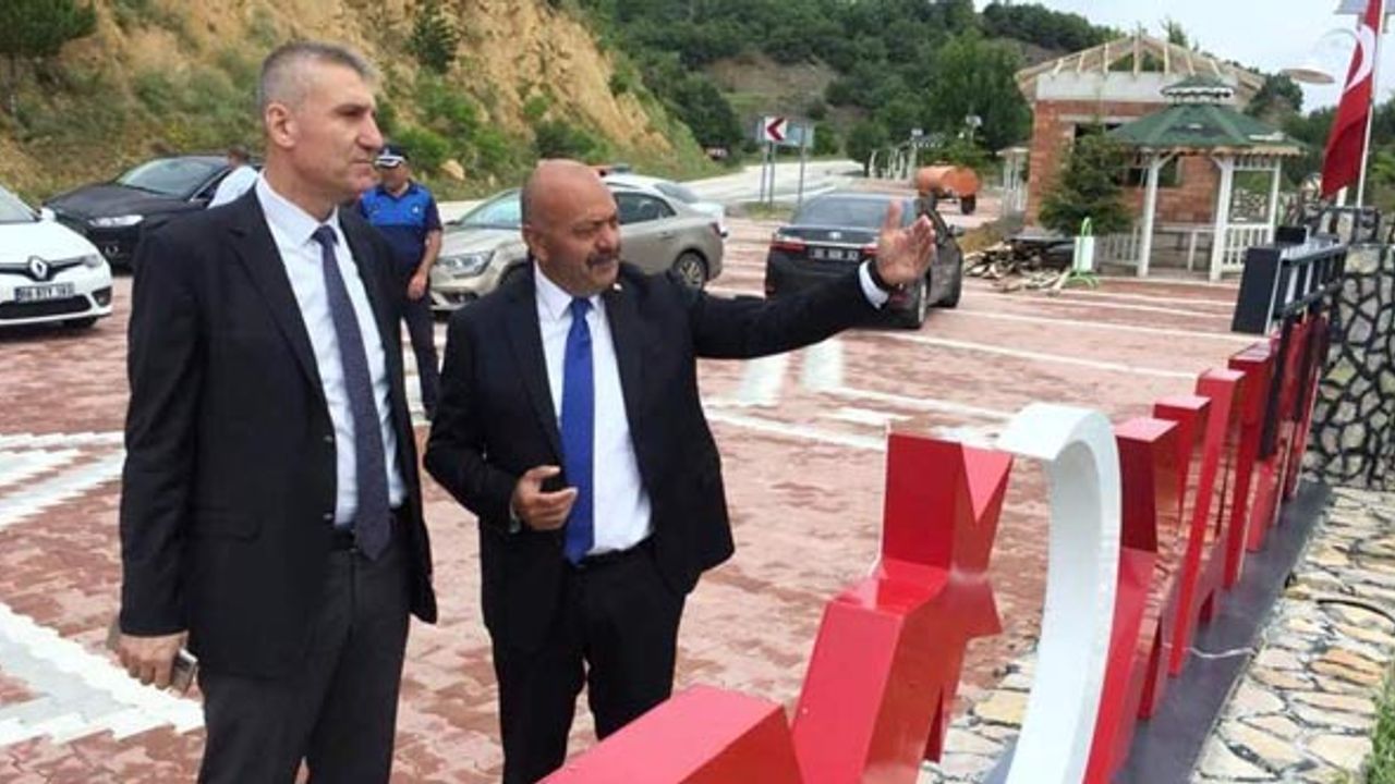 Karayolları Bölge Müdürü Rıfat Silov Ortaköy’de...