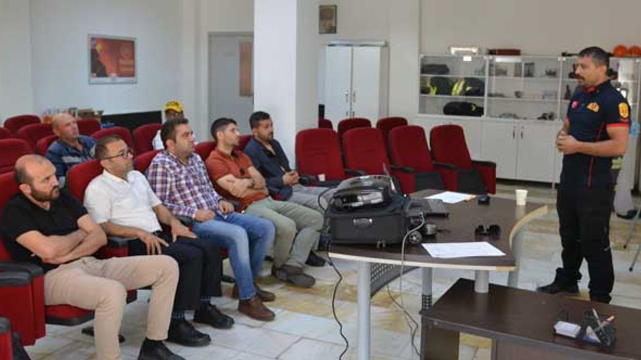 Acil durum destek personeline eğitim