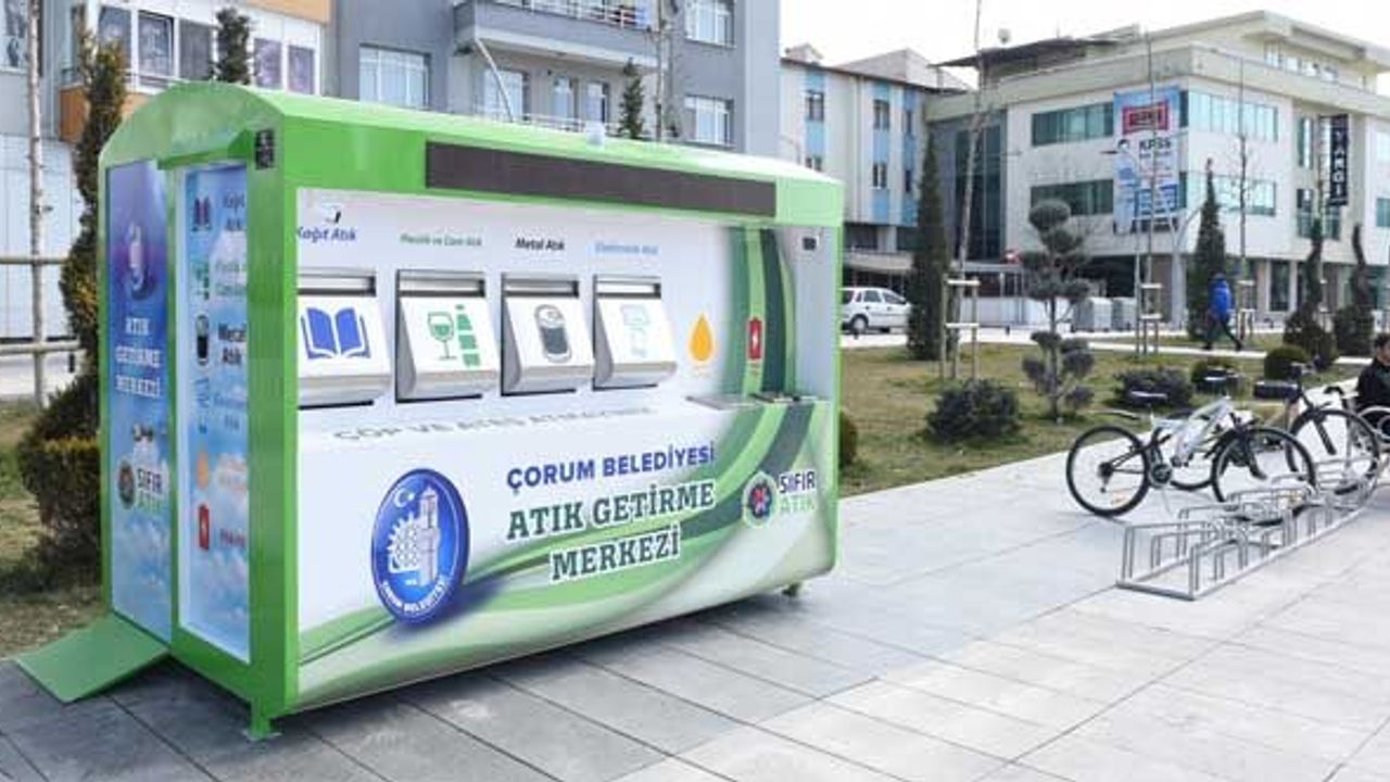 Her mahalleye mobil atık getirme merkezi