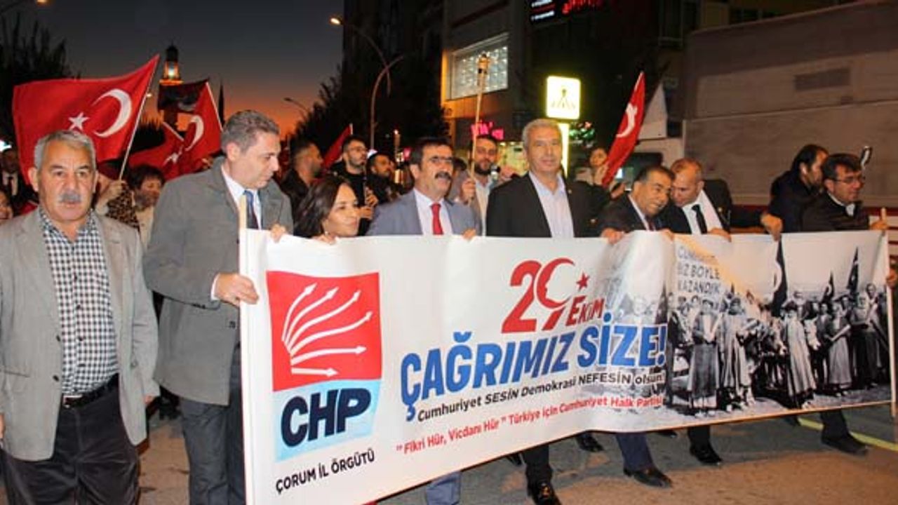 CHP’nin Cumhuriyet yürüyüşü