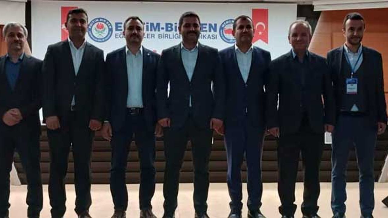 Eğitim Bir-Sen’de yeni başkan “Fatih Okumuş” oldu