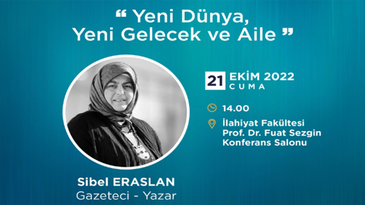 Sibel Eraslan’dan gençlik sohbetleri