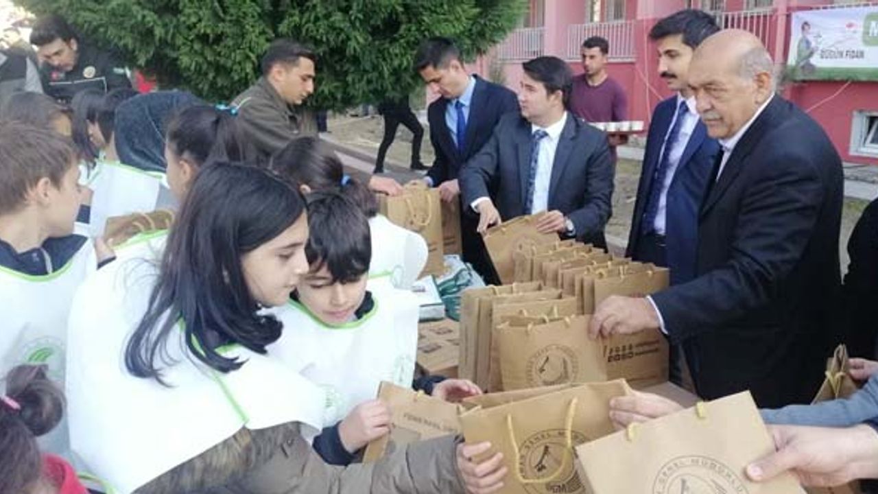 Kargı’da bin fidan toprakla buluştu