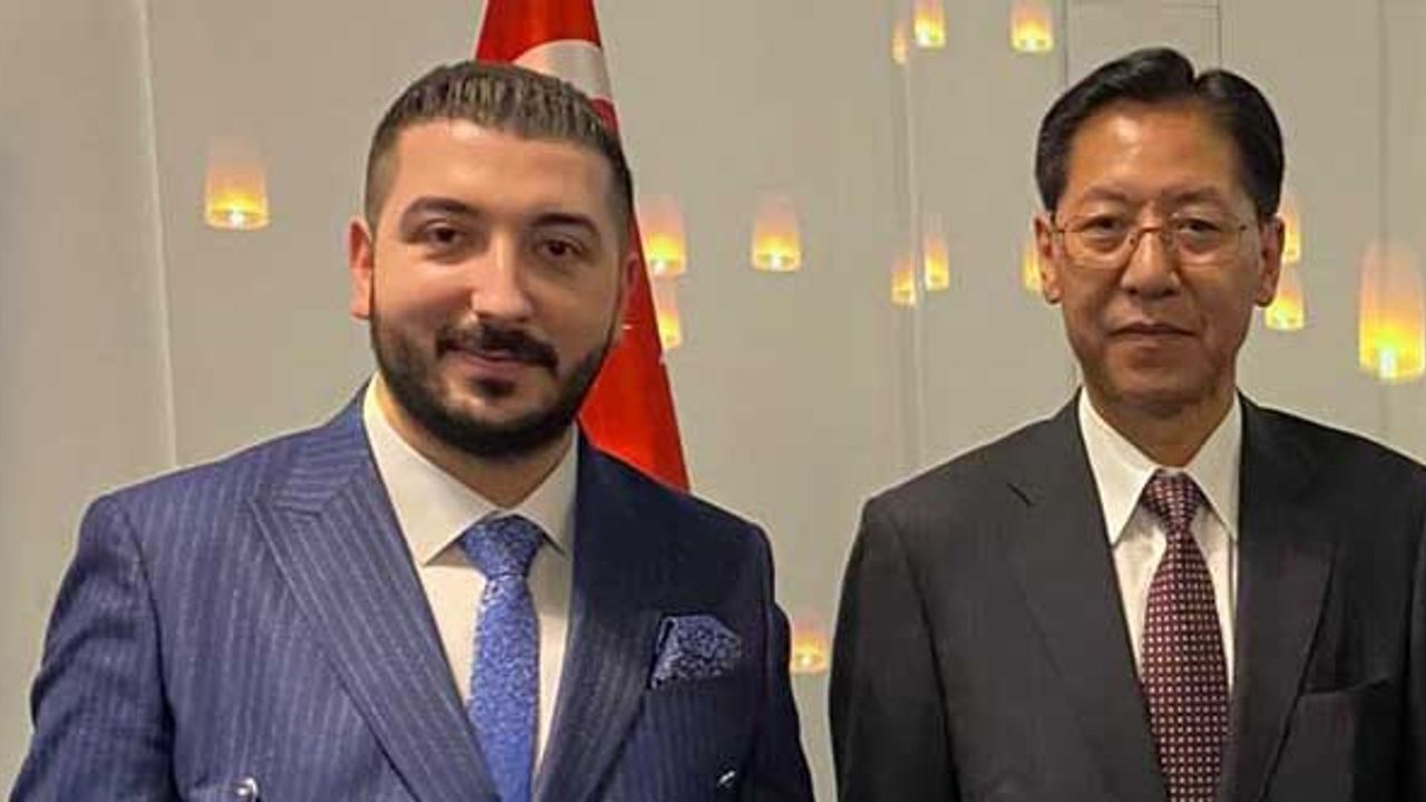 Berkan Karabacak Çin resepsiyonunda