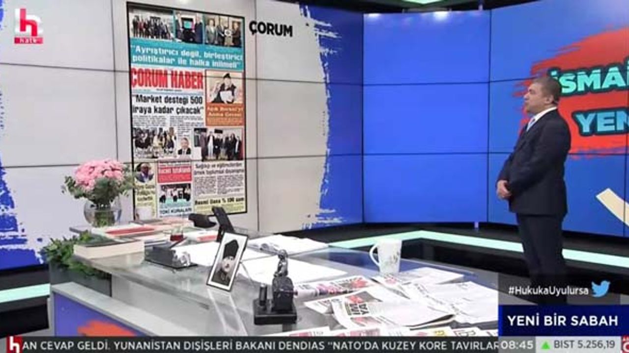 İsmail Küçükkaya, Kayalar’ın Çorum ziyaretini ekrana getirdi