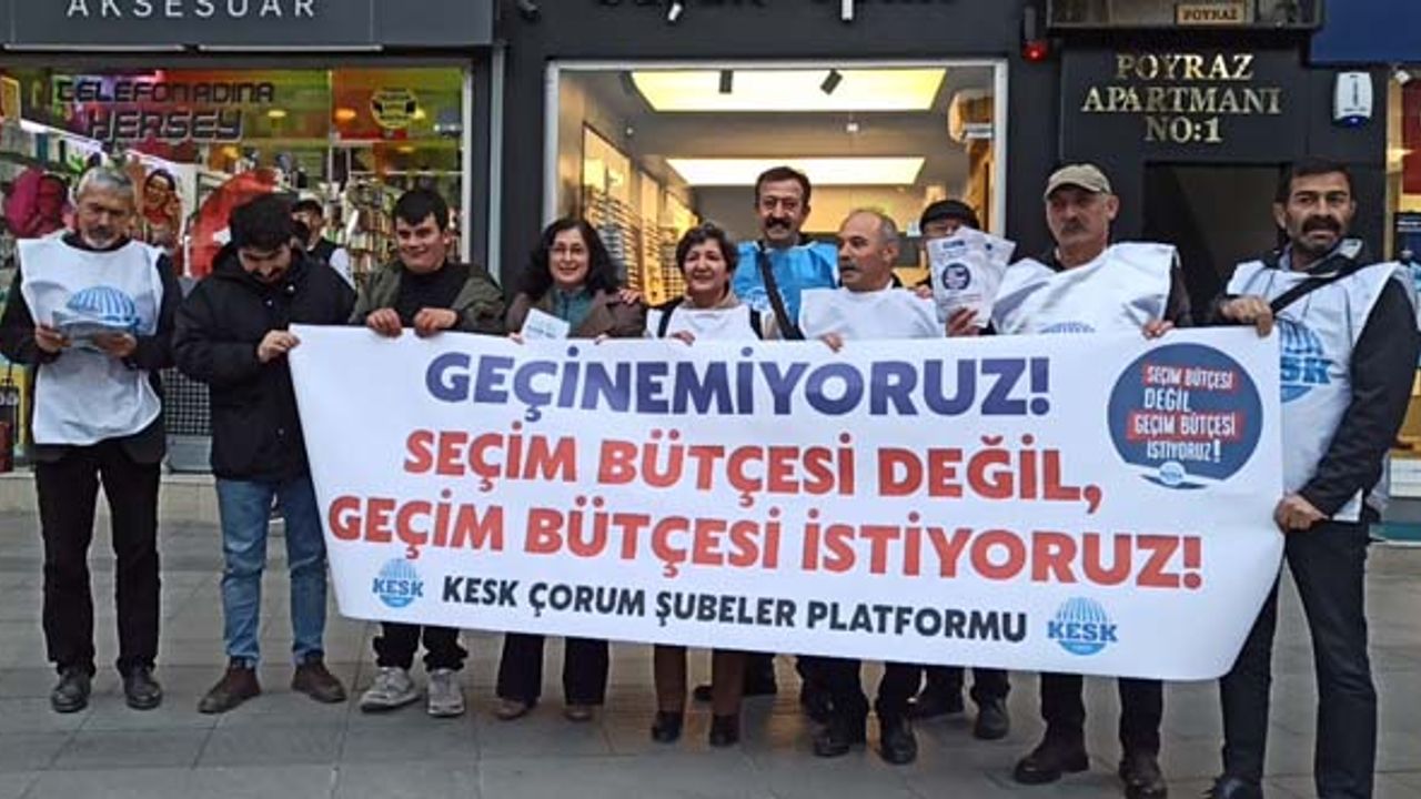 KESK: “Raflar dolu, cebimiz boş”
