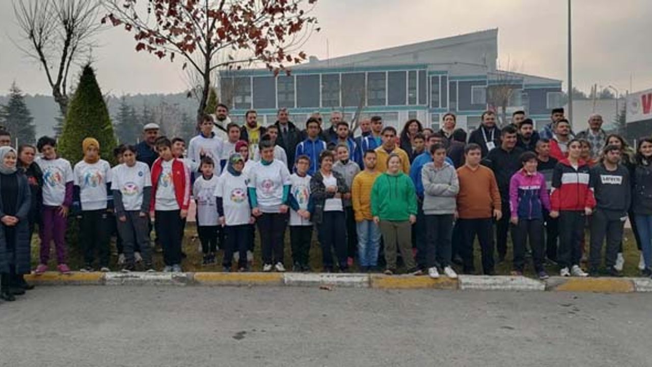 Özel atletler yarıştı