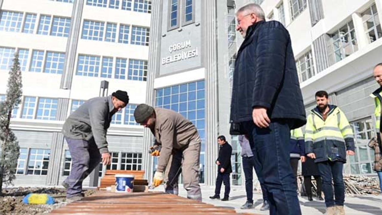 Yeni Belediye binası gün sayıyor