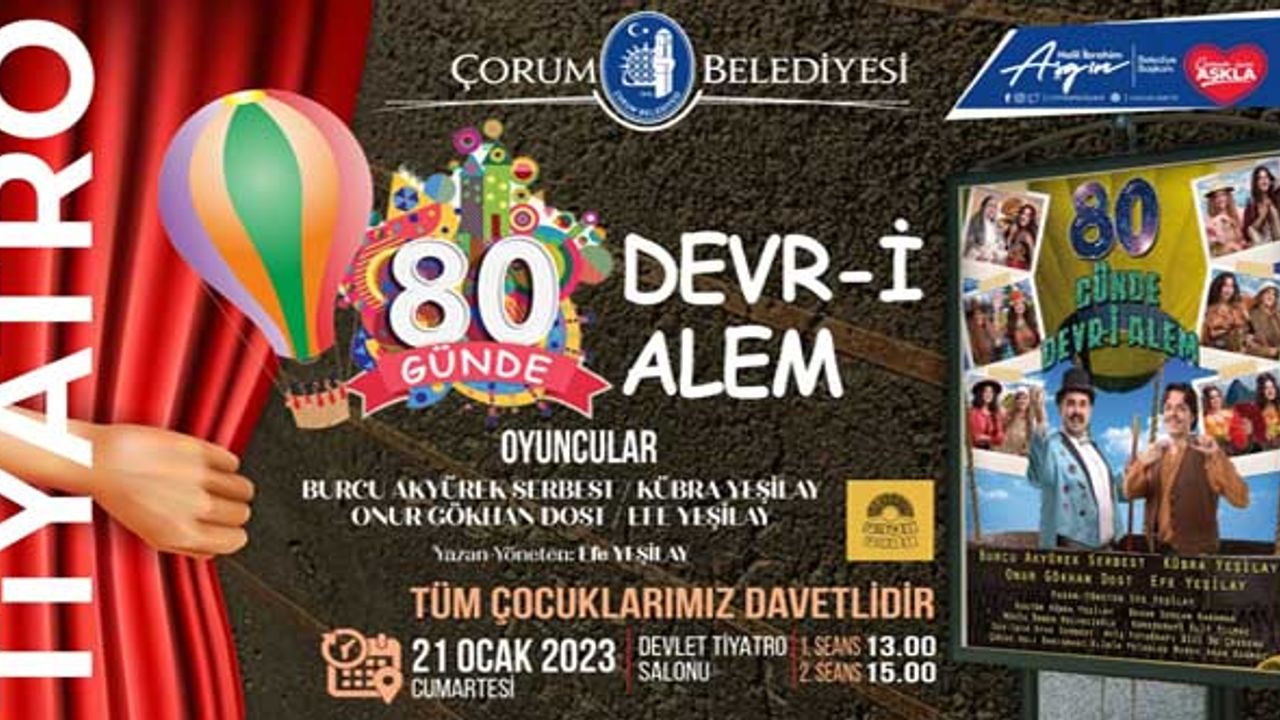 Çocuk oyunu 21 Ocak’ta