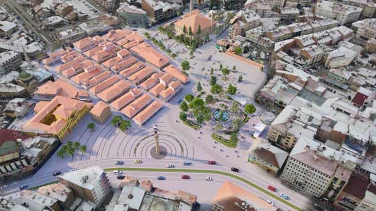 Tarihi Çorum Meydanı için DOKAP’tan 7 Milyon TL hibe
