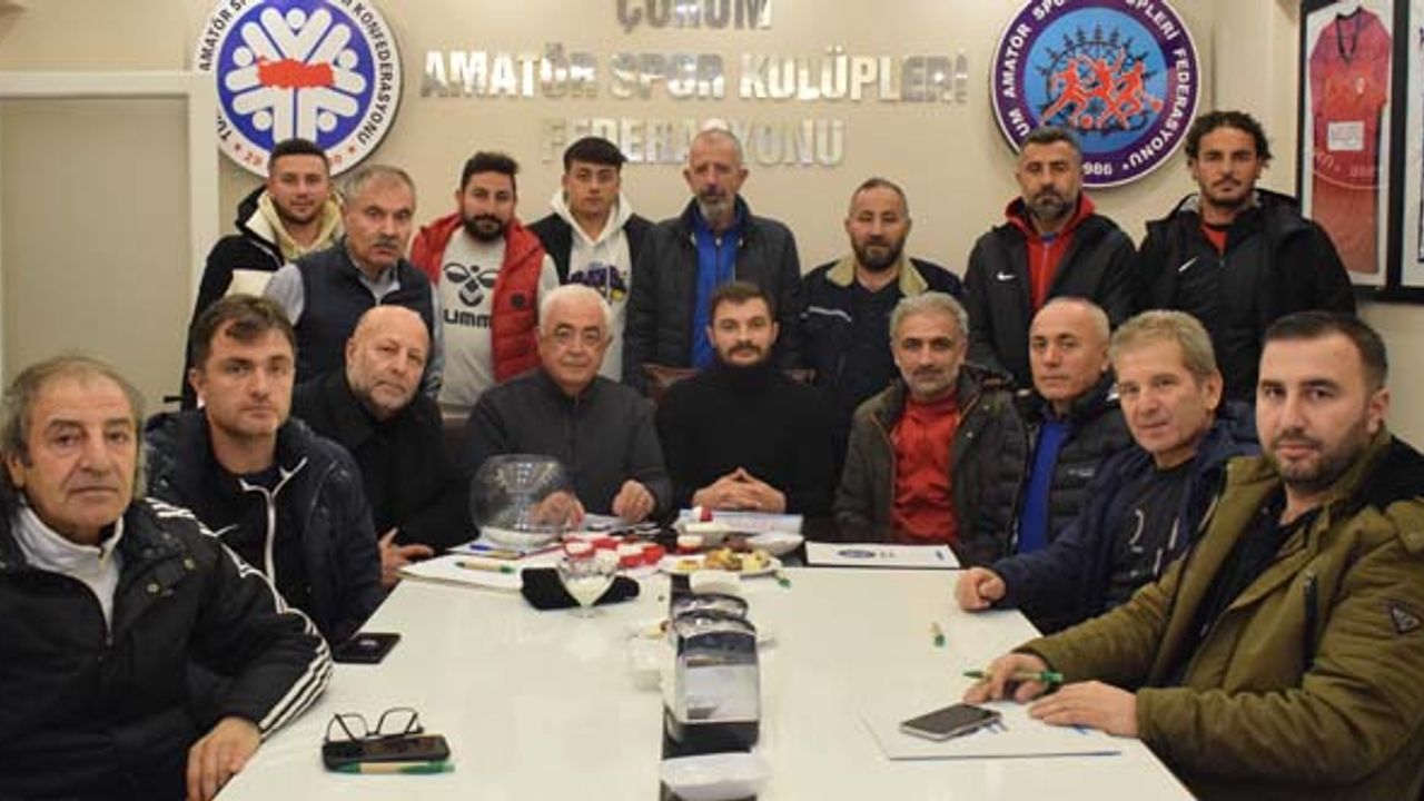 U13, U17 ve 2.Amatör Küme'nin teknik toplantısı yapıldı… 2.Amatör Küme 5 Mart’ta başlıyor