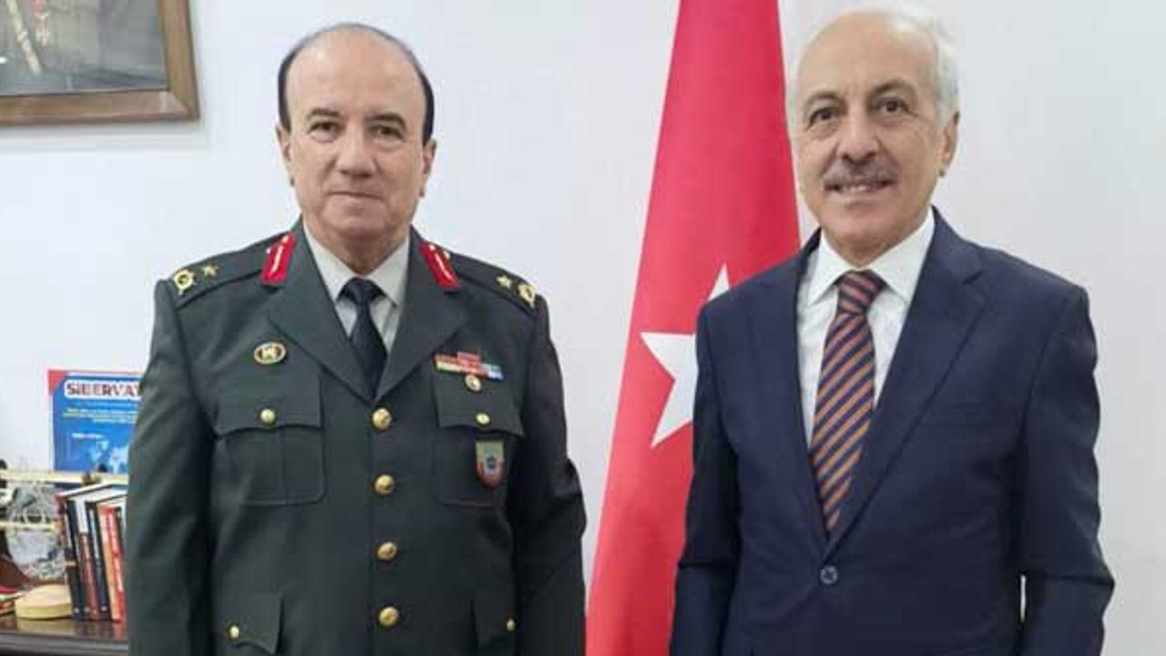 Zeki Gül’den Tuğgeneral Halil İbrahim Büyükbaş’a ziyaret