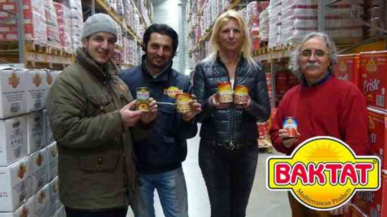 BAKTAT “konserve sebze” Avrupa lideri oldu