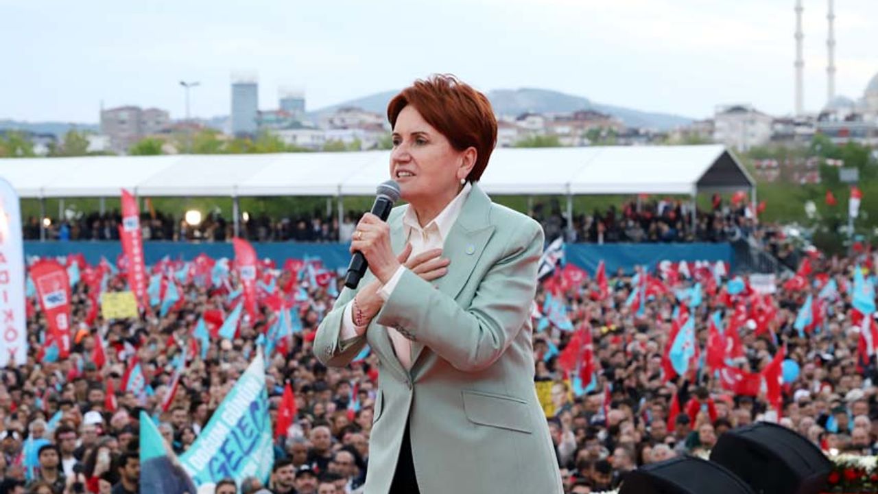 İyi Parti Genel Başkanı Meral Akşener Millet İttifakı’nın İstanbul mitinginde konuştu