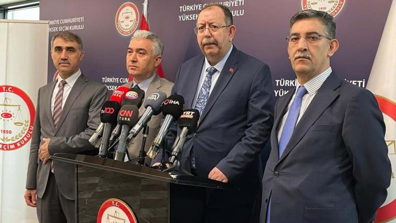 YSK Başkanı Yener: "Sayın Erdoğan yüzde 49,40, Sayın Kılıçdaroğlu yüzde 44,96 oy oranına sahiptir"