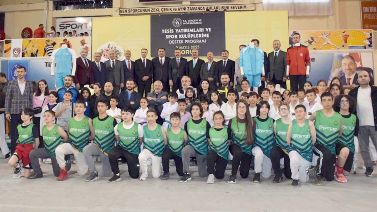 Gençlik ve Spor Bakanlığından spor kulüplerine 7 milyon liralık destek