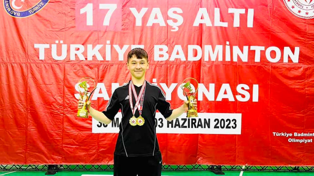 Mehmet Can Töremiş’ten iki Türkiye şampiyonluğu