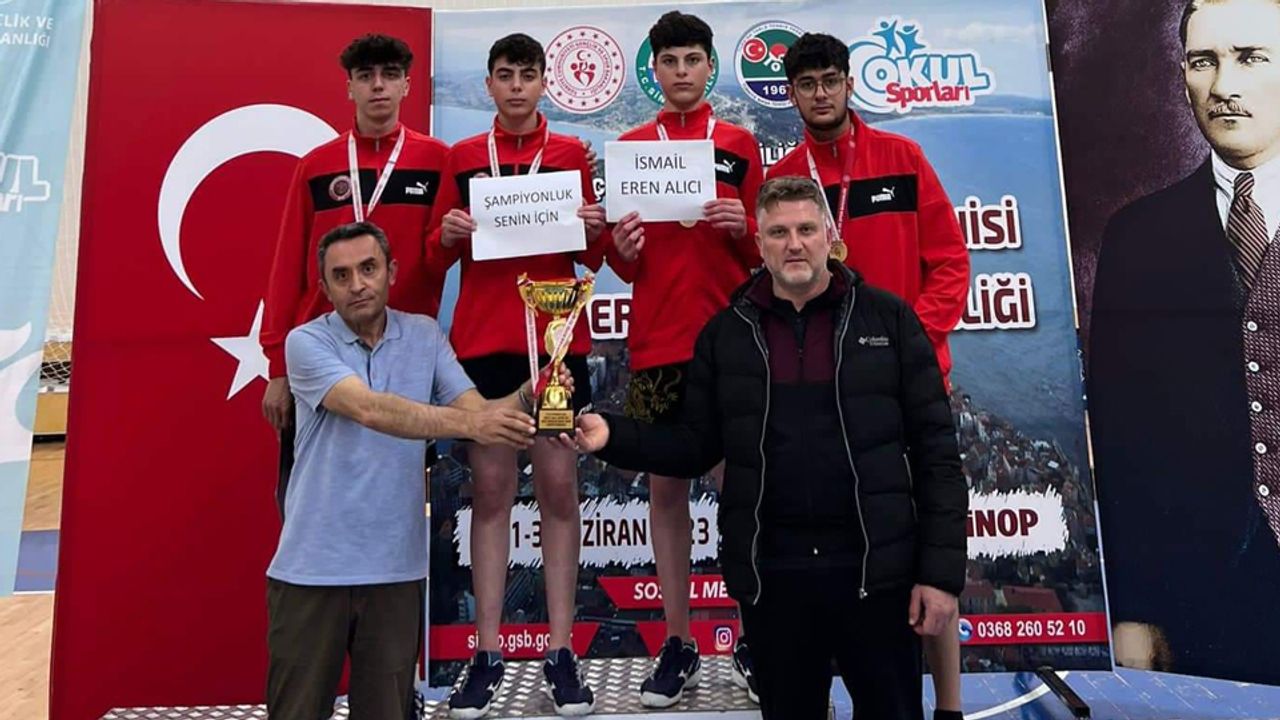 Çorum Spor Lisesi Türkiye şampiyonu